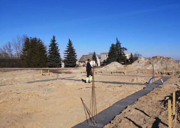 firma budowlana Adamski zdjęcia z drona