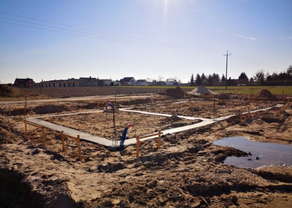 firma budowlana Adamski zdjęcia z drona