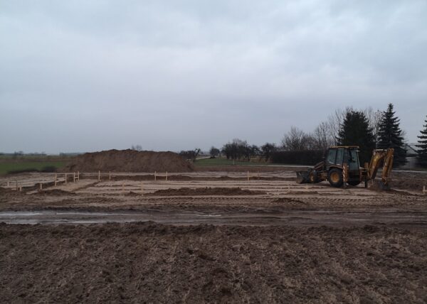 firma budowlana Adamski zdjęcia z drona