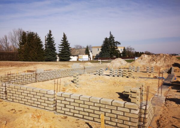 firma budowlana Adamski zdjęcia z drona