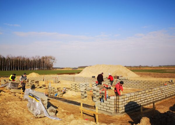 firma budowlana Adamski zdjęcia z drona