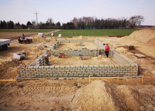 firma budowlana Adamski zdjęcia z drona