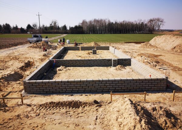 firma budowlana Adamski zdjęcia z drona