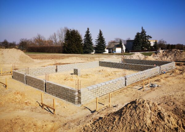 firma budowlana Adamski zdjęcia z drona