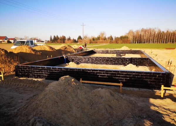 firma budowlana Adamski zdjęcia z drona