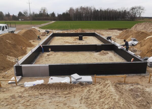 firma budowlana Adamski zdjęcia z drona