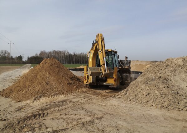 firma budowlana Adamski zdjęcia z drona