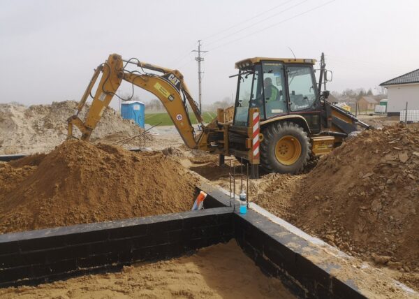 firma budowlana Adamski zdjęcia z drona