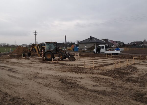 firma budowlana Adamski zdjęcia z drona