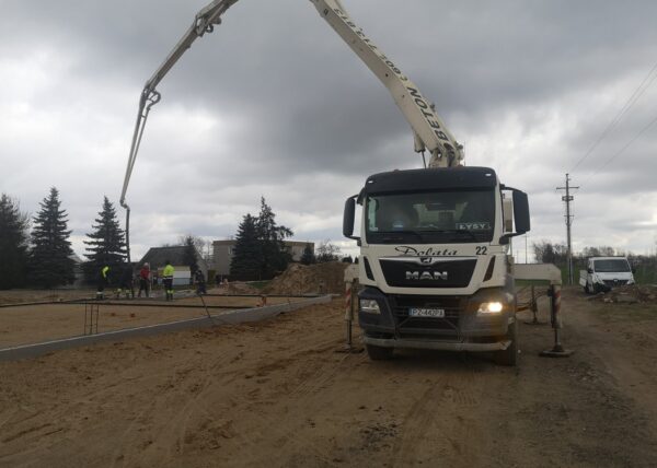 firma budowlana Adamski zdjęcia z drona