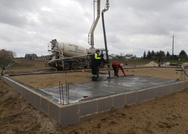 firma budowlana Adamski zdjęcia z drona