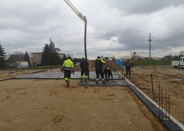 firma budowlana Adamski zdjęcia z drona