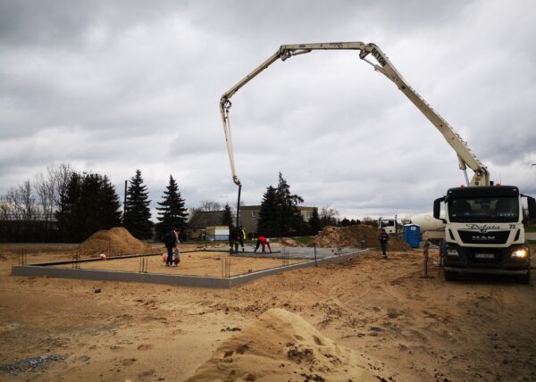 firma budowlana Adamski zdjęcia z drona