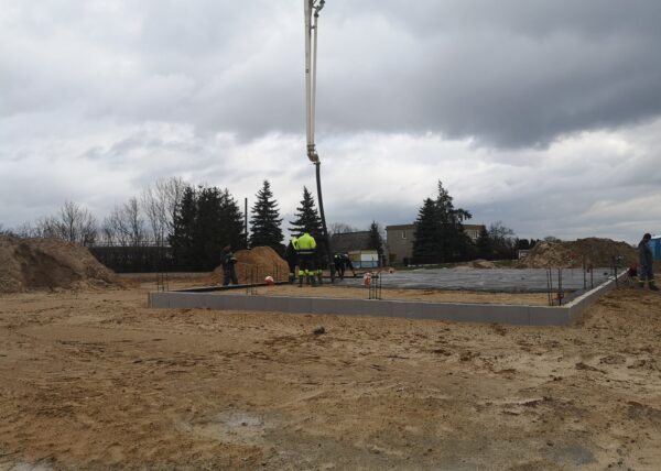 firma budowlana Adamski zdjęcia z drona