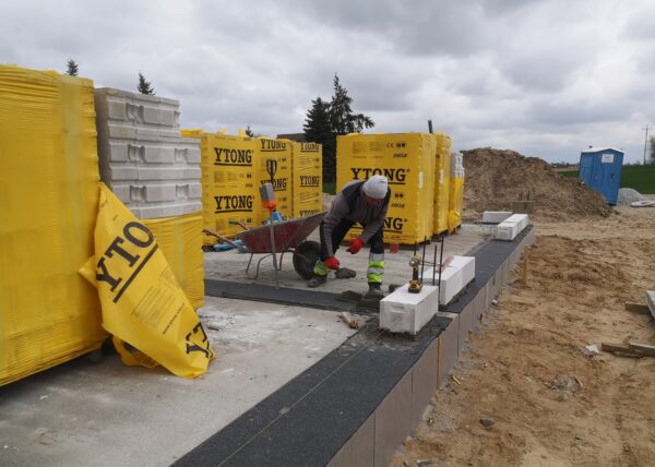 firma budowlana Adamski zdjęcia z drona