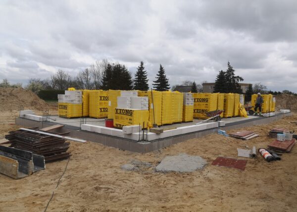 firma budowlana Adamski zdjęcia z drona