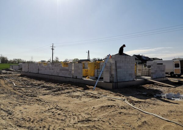 firma budowlana Adamski zdjęcia z drona