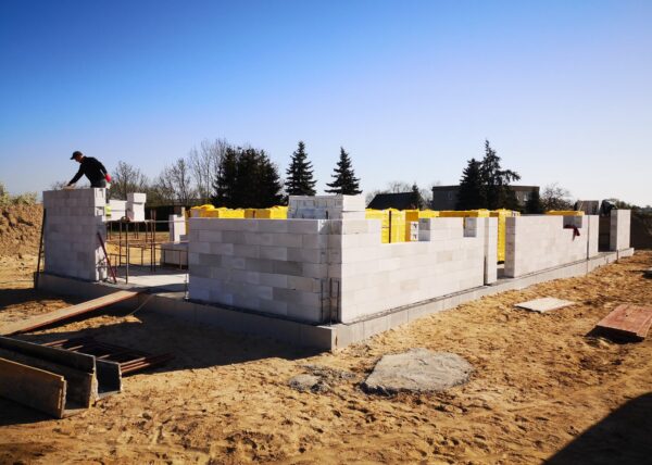 firma budowlana Adamski zdjęcia z drona