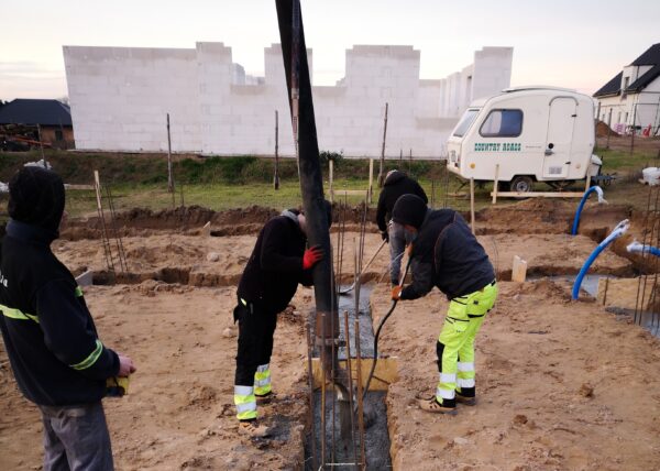 firma budowlana Adamski - Napachanie